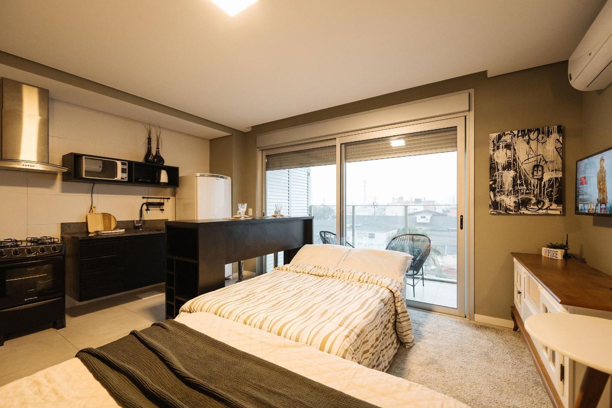 Studio Central, Moderno, C/ Garagem E Academia! Apartment Pelotas Exterior foto