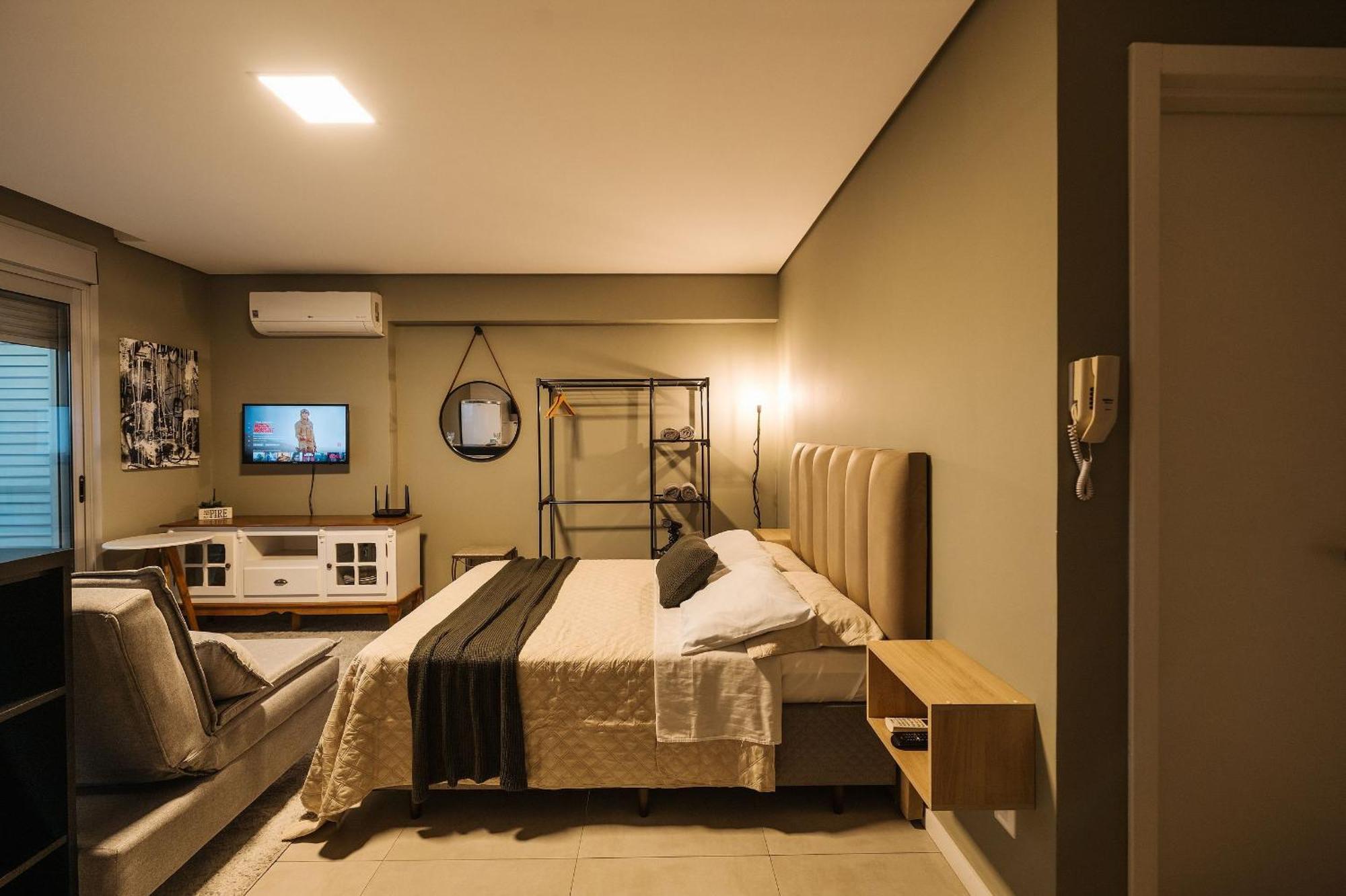 Studio Central, Moderno, C/ Garagem E Academia! Apartment Pelotas Exterior foto