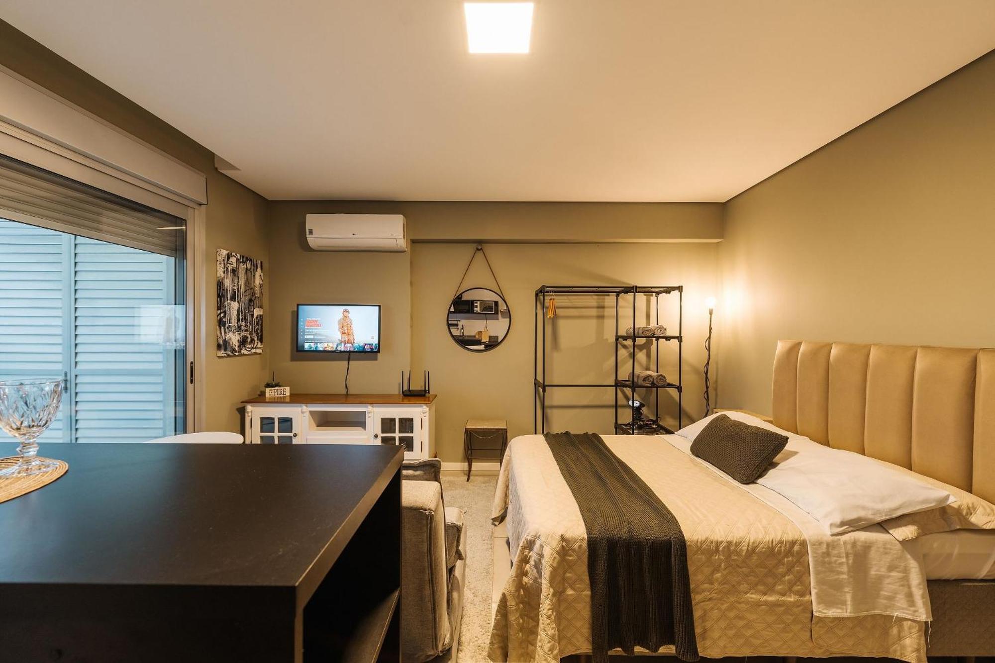 Studio Central, Moderno, C/ Garagem E Academia! Apartment Pelotas Exterior foto